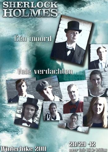 Poster Winterhike 2011: Sherlock Holmes